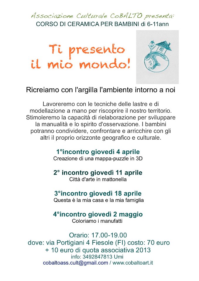 Ti presento il mio mondo