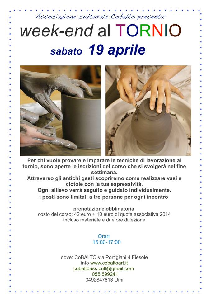 corso tornio 19 aprile 14