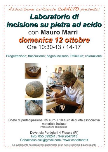 laboratorio incisioni su pietra ad acido